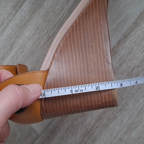 Chloe velcro ankle strap wedge sandals - Picture 15 of 16